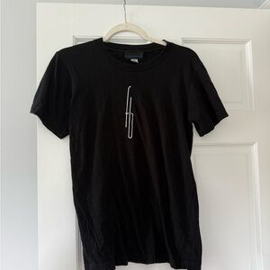 Fontainebleau Miami Black T-Shirt with Design